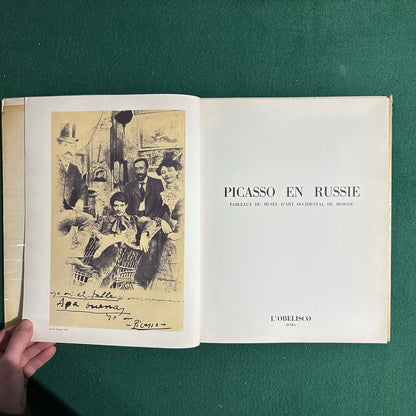 Vintage Art Paperback: Picasso en Russie