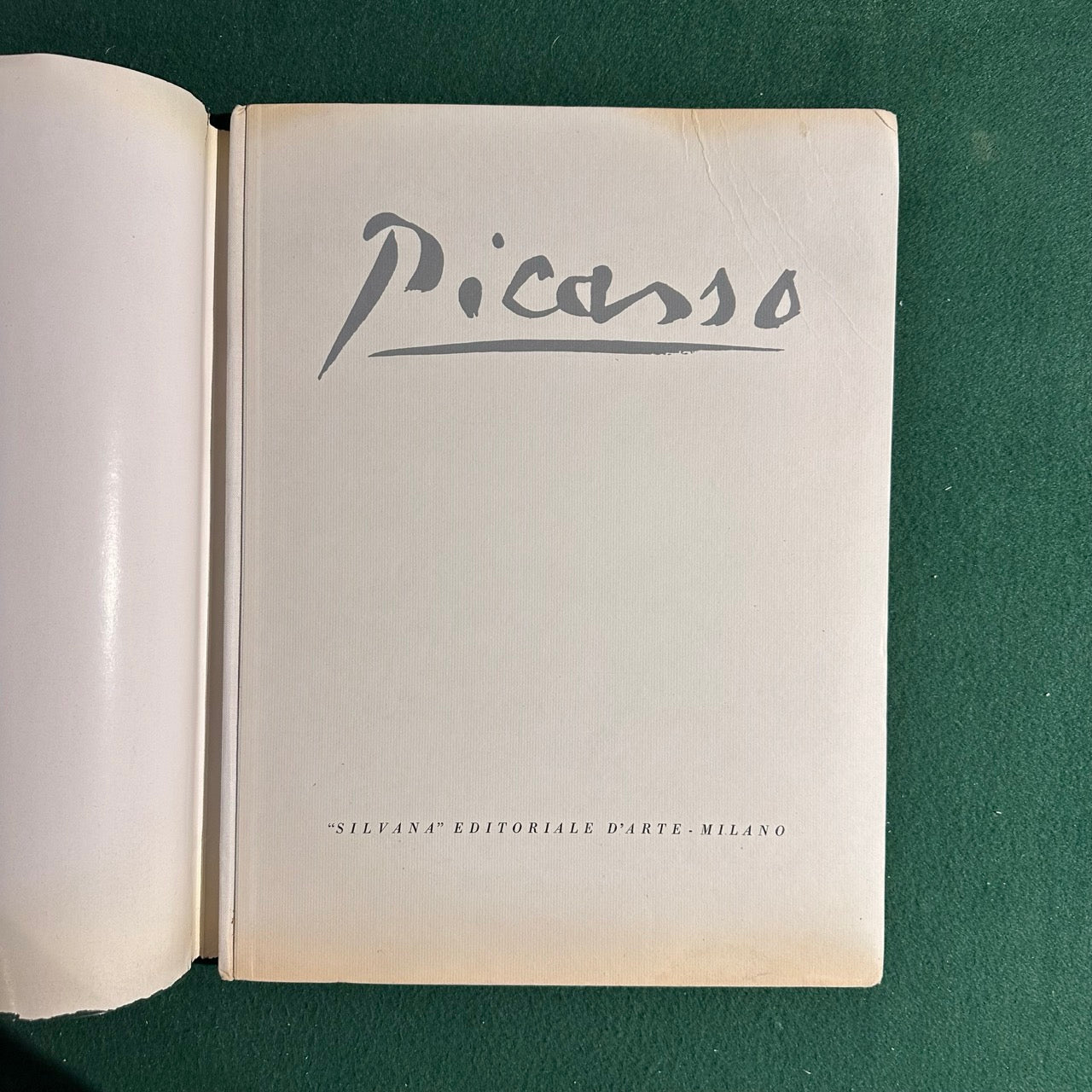 Vintage Art Hardback: Fernanda Wittgens - Picasso "Silvana" Editoriale D'Arte, Milano