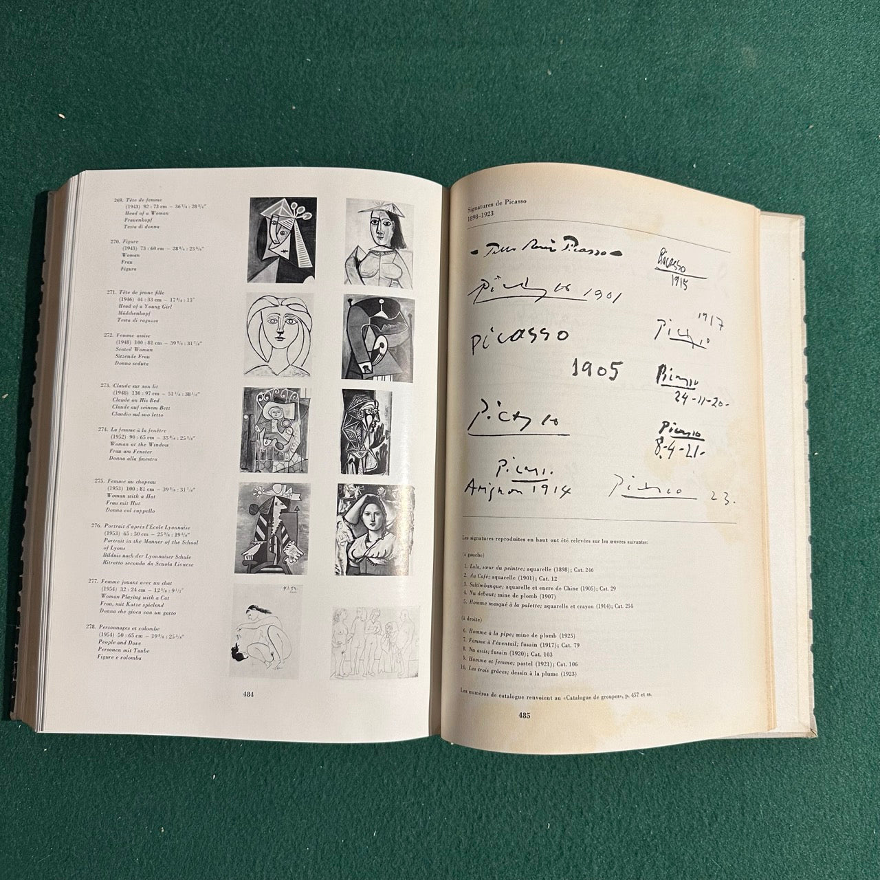 Vintage Art Hardback: Jaime Sabartes and Wilhelm Boeck - Pablo Picasso