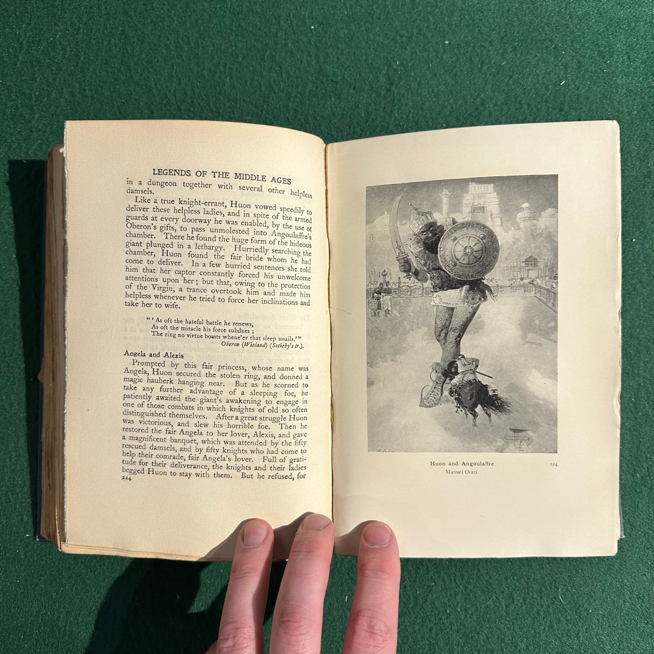 Antique Fiction Hardback: H A Guerber - Myths and Legends of the Middle Ages 1913