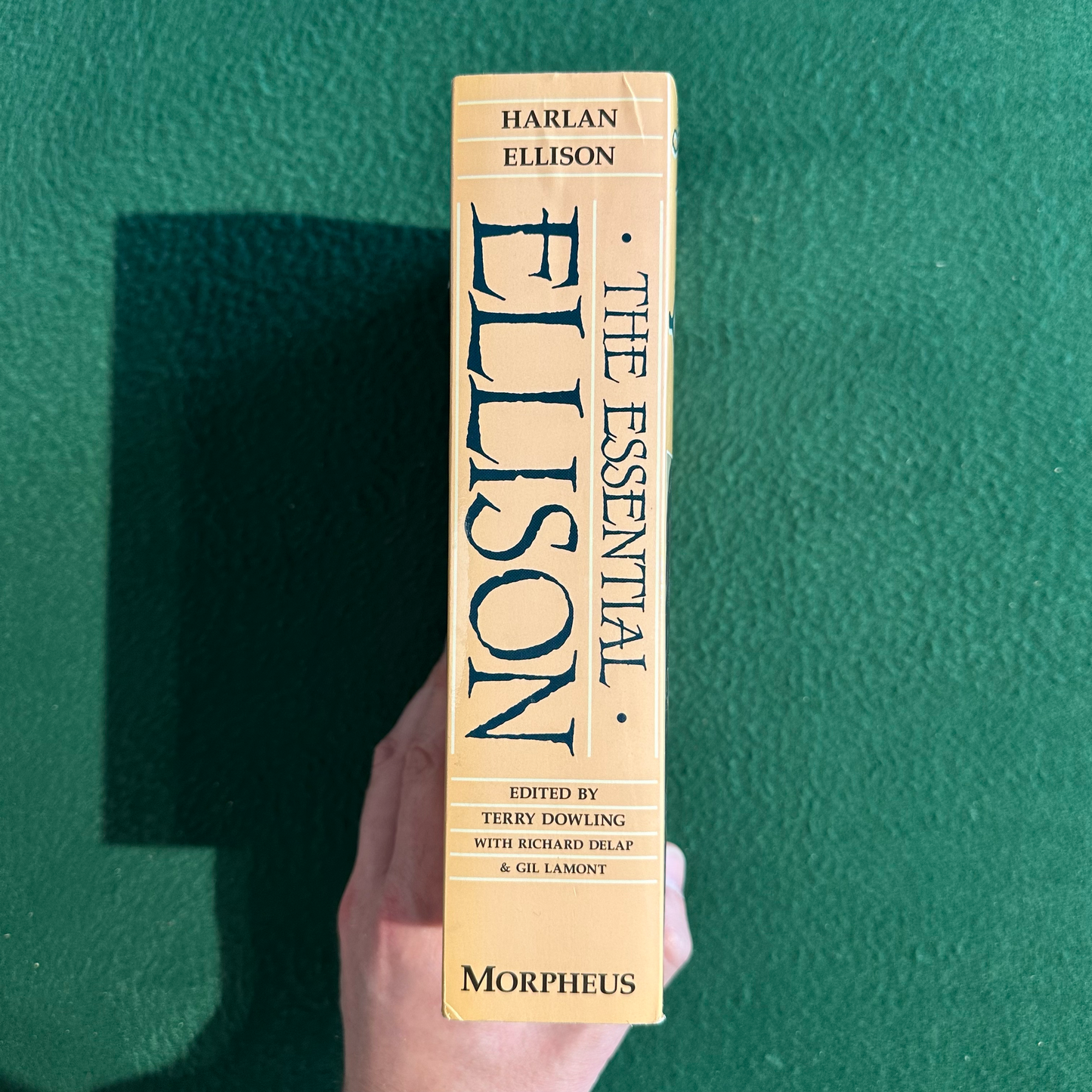Vintage Fiction Paperback: Harlan Ellison - The Essential Ellison FOURTH PRINTING