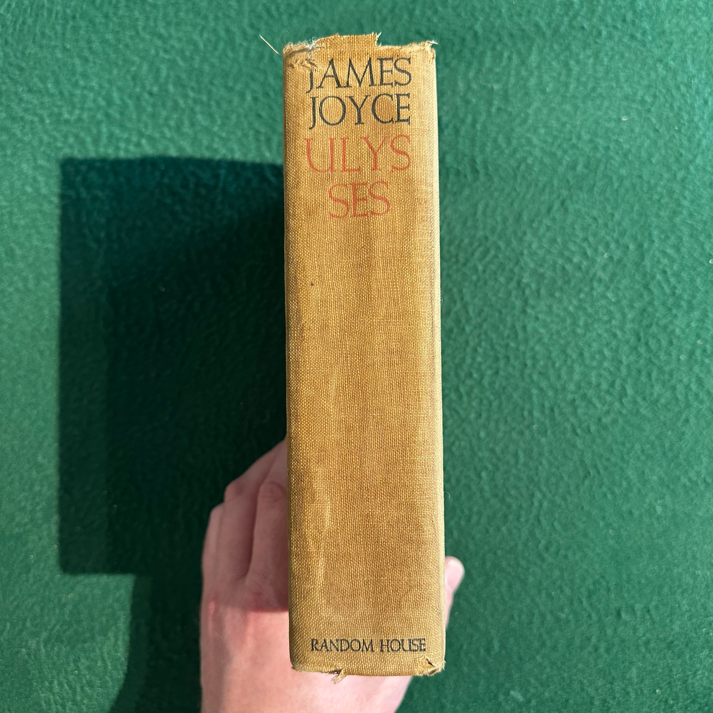 Vintage Fiction Hardback: James Joyce - Ulysses FOURTH PRINTING