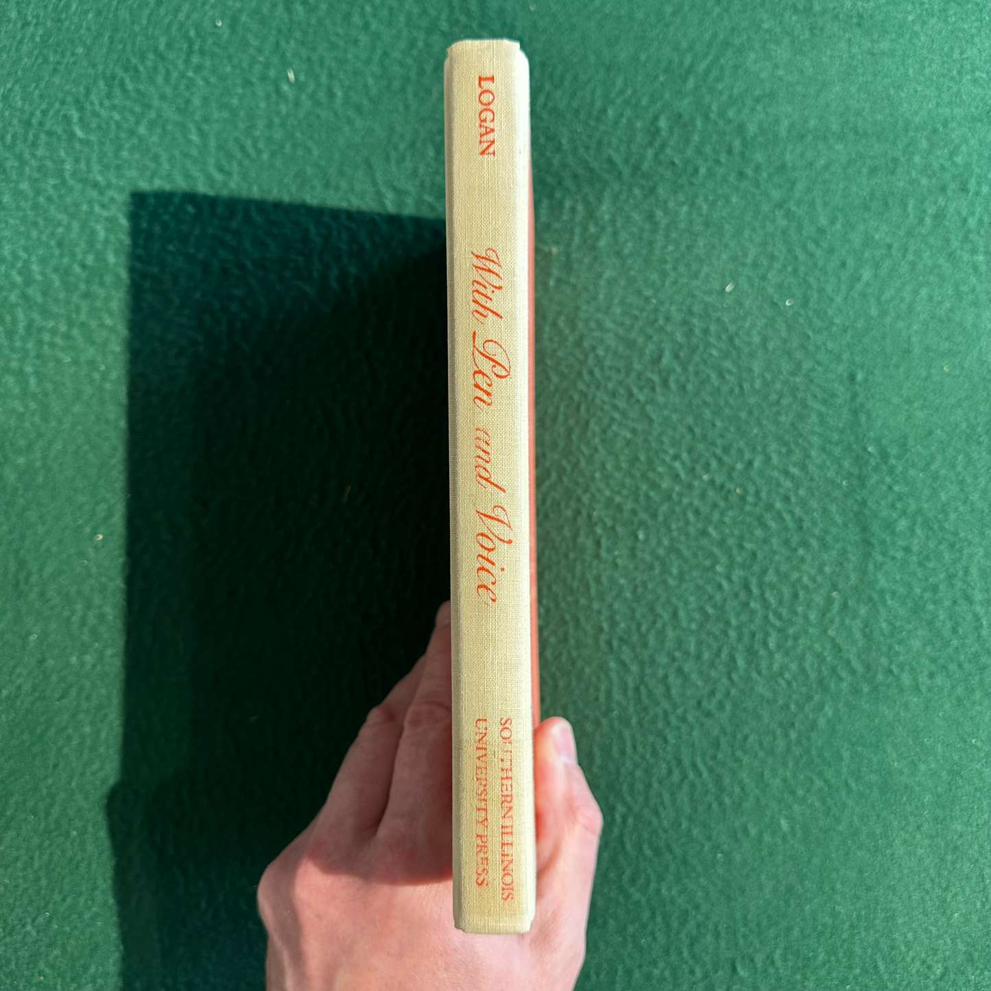 Vintage Non-Fiction Hardback: With Pen and Voice, Edited by Shirley Wilson Logan FIRST EDITION