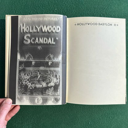Vintage Non-Fiction Hardback: Kenneth Anger - Hollywood Babylon II BCE
