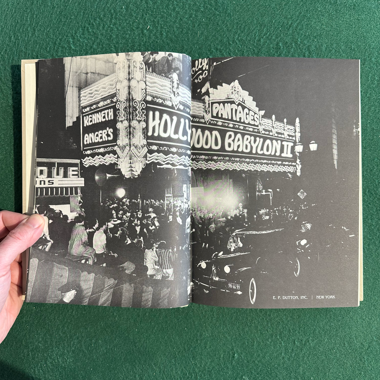 Vintage Non-Fiction Hardback: Kenneth Anger - Hollywood Babylon II BCE