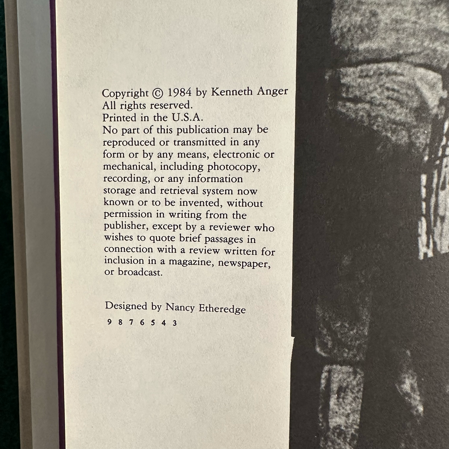 Vintage Non-Fiction Hardback: Kenneth Anger - Hollywood Babylon II BCE