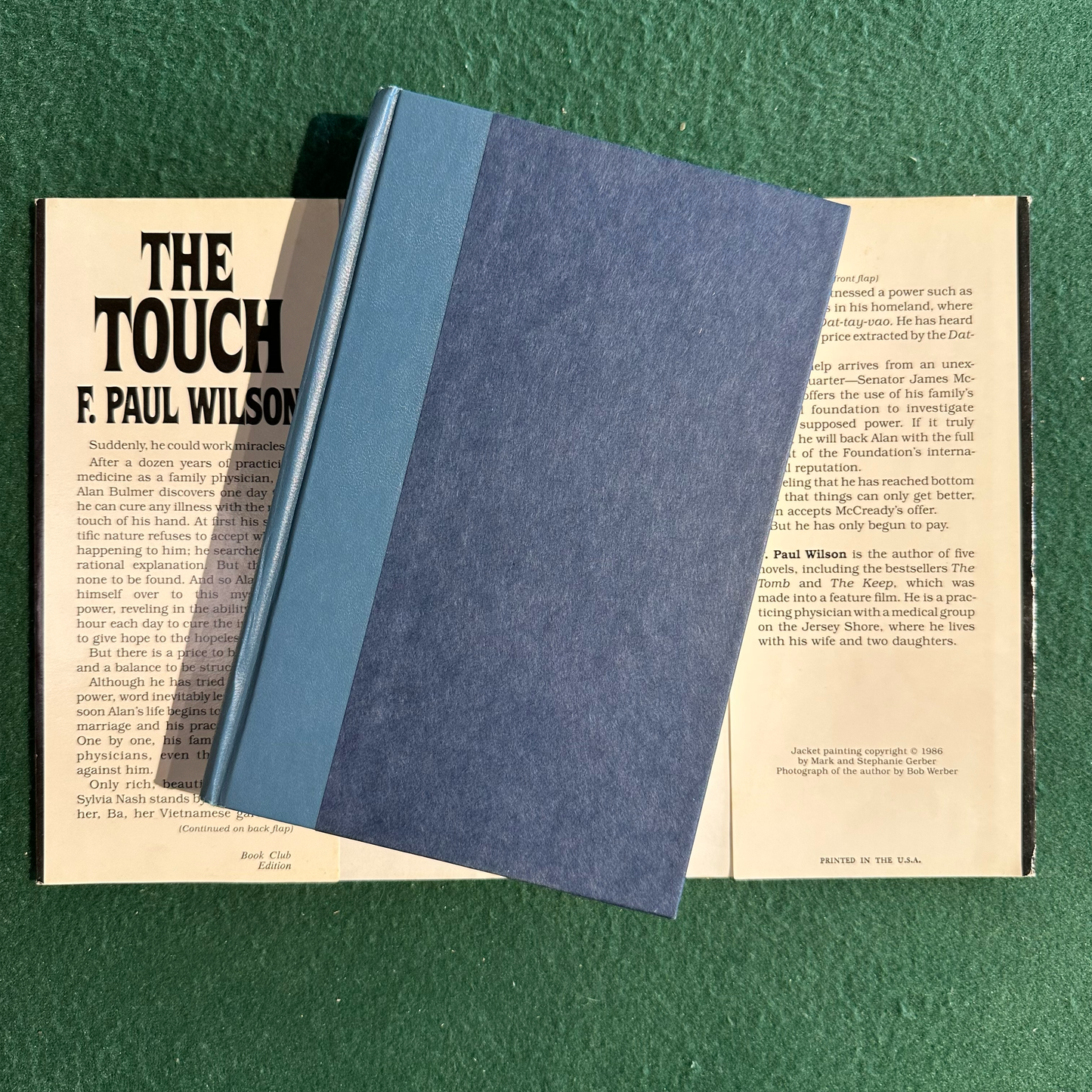Vintage Horror Hardback: F Paul Wilson - The Touch BCE