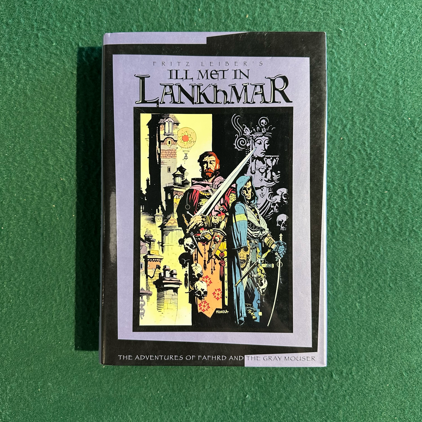 Vintage Fantasy Hardback: Fritz Leiber - Ill Met in Lankhmar