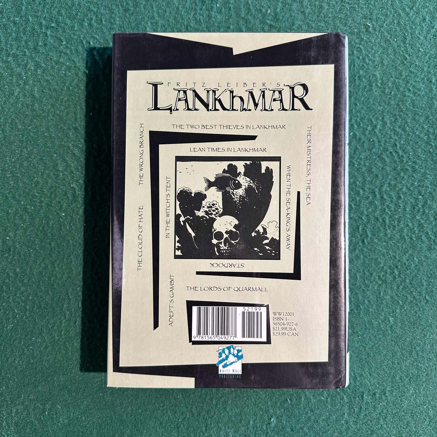 Vintage Fantasy Hardback: Fritz Leiber - Lean Times in Lankhmar