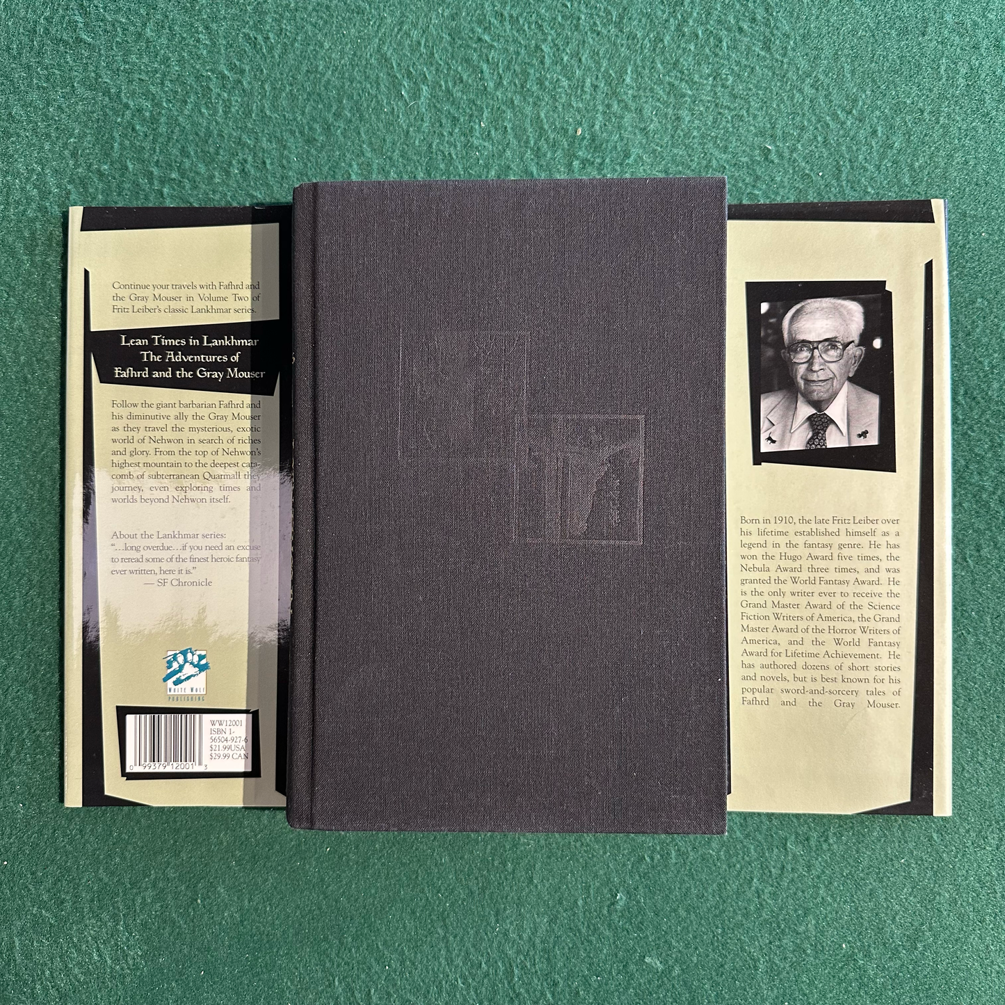 Vintage Fantasy Hardback: Fritz Leiber - Lean Times in Lankhmar