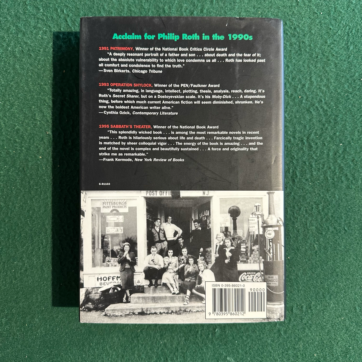 Vintage Fiction Hardback: Philip Roth - American Pastoral FIRST EDITION