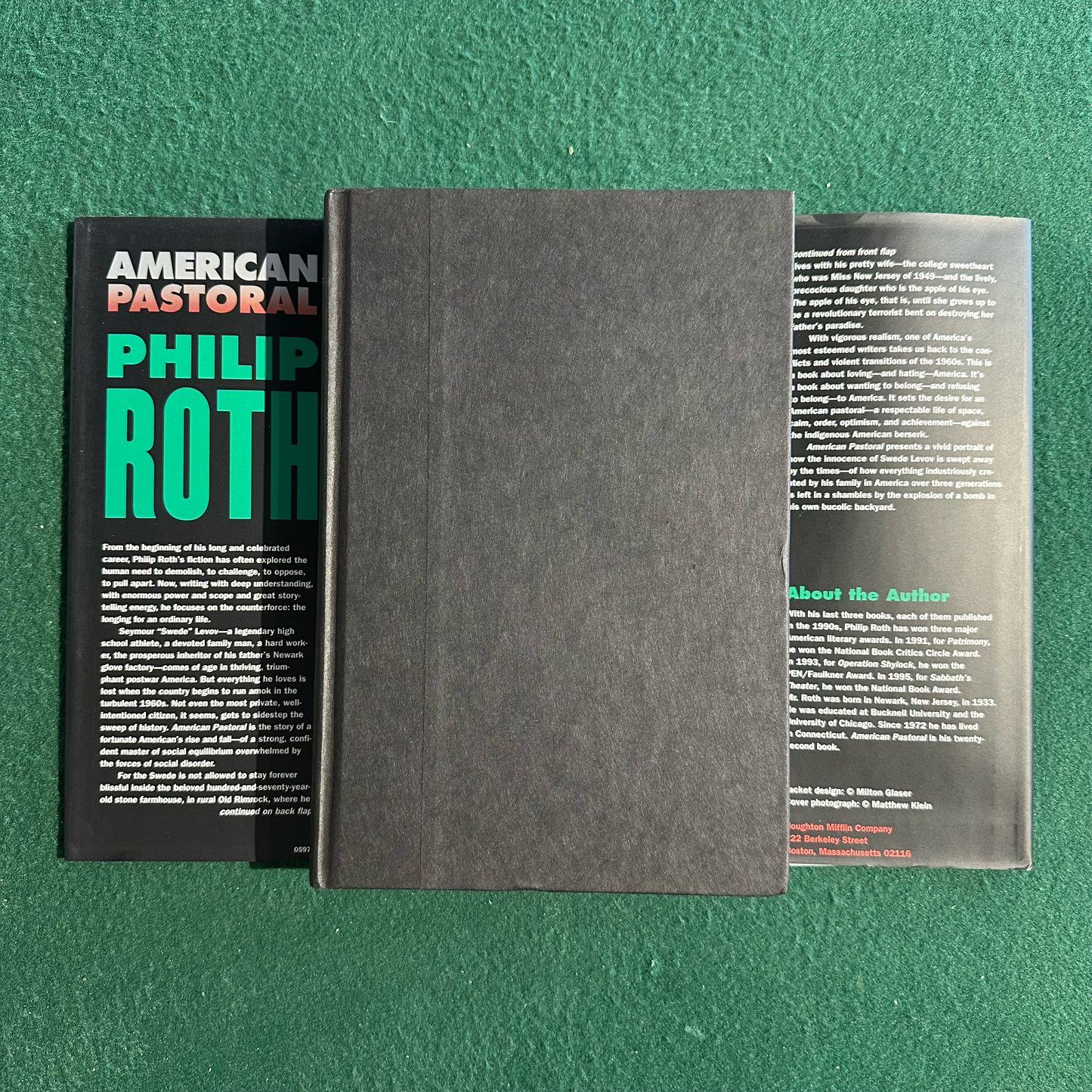 Vintage Fiction Hardback: Philip Roth - American Pastoral FIRST EDITION