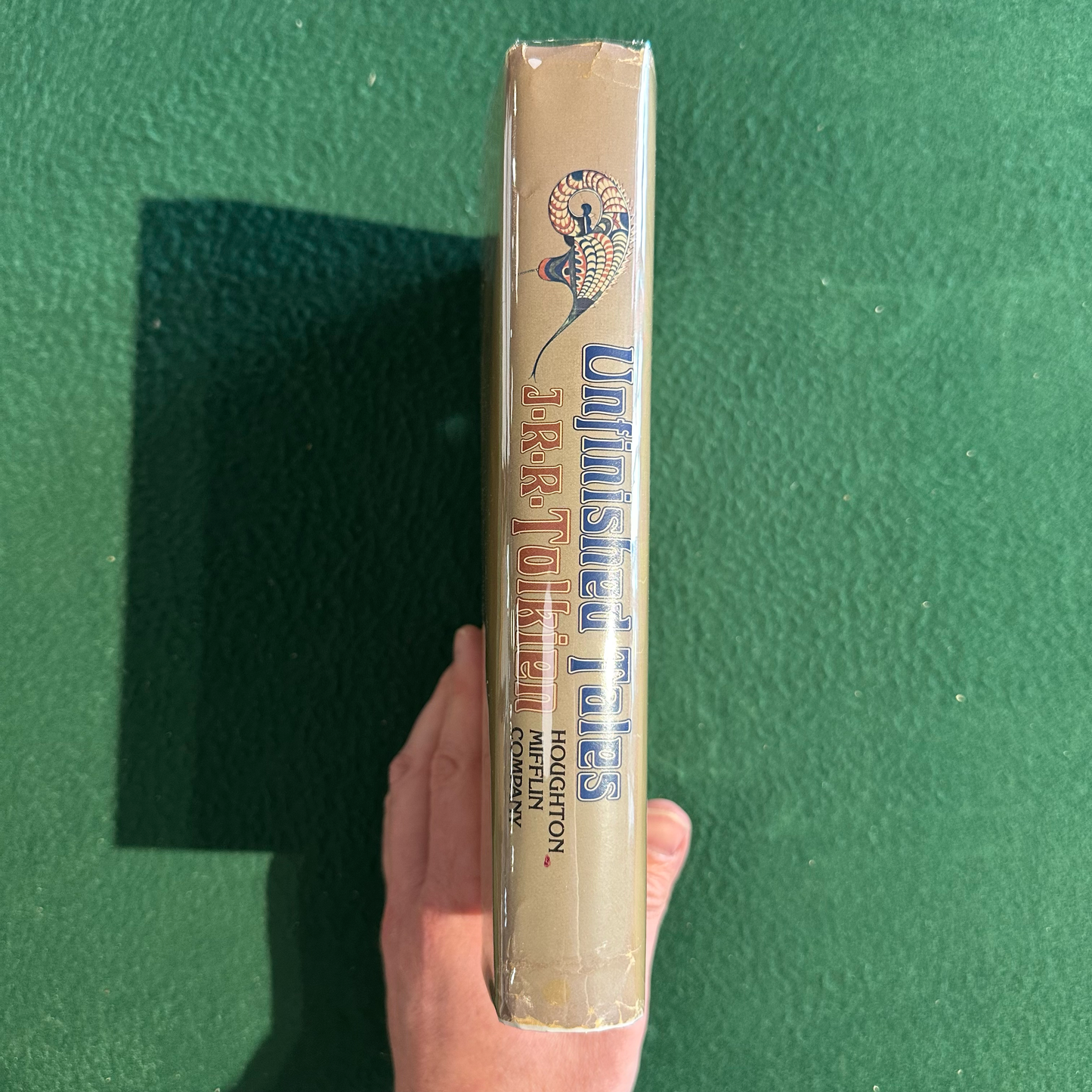 Vintage Fantasy Hardback: JRR Tolkien - Unfinished Tales FIRST EDITION