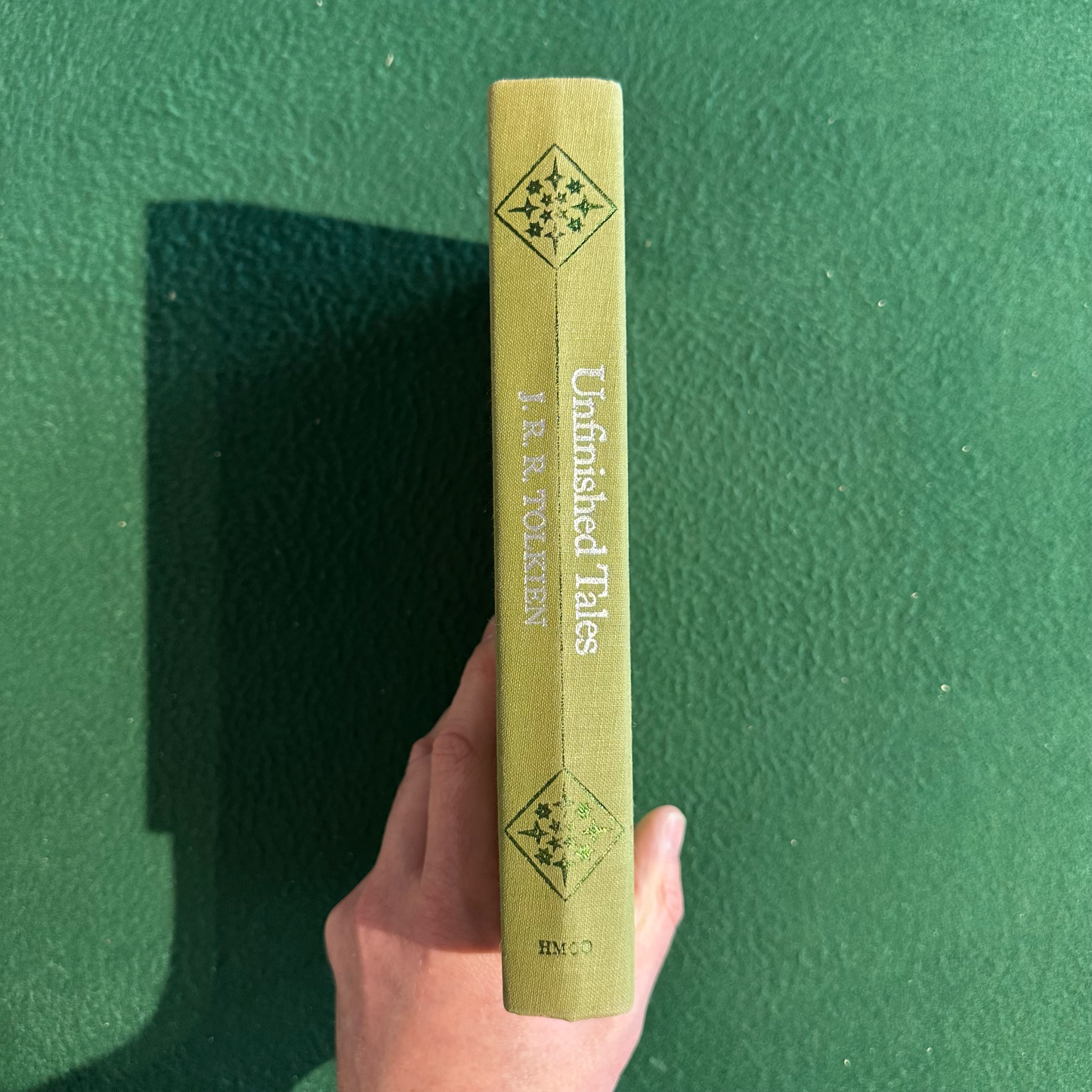 Vintage Fantasy Hardback: JRR Tolkien - Unfinished Tales FIRST EDITION