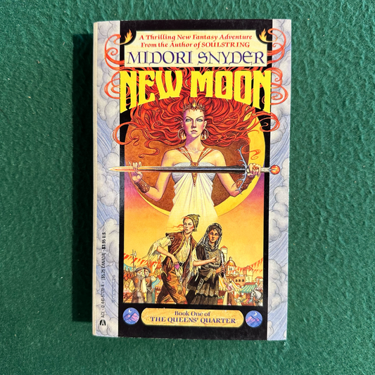 Vintage Fantasy Paperback: Midori Snyder - New Moon SIGNED FIRST PRINTING