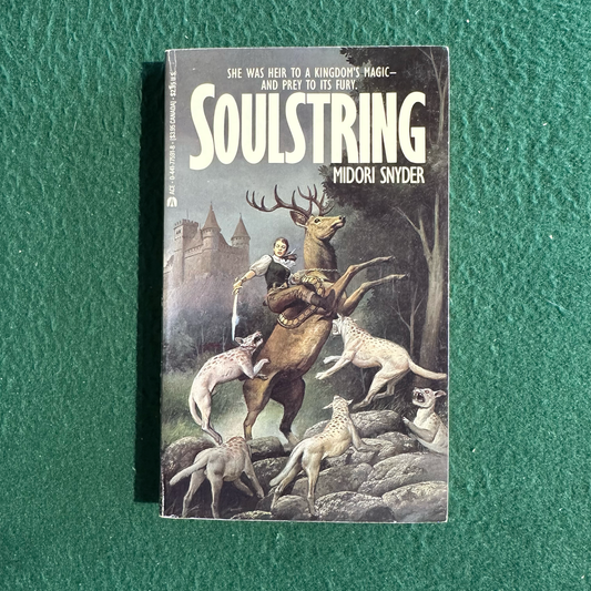 Vintage Fantasy Paperback: Midori Snyder - Soulstring SIGNED FIRST PRINTING