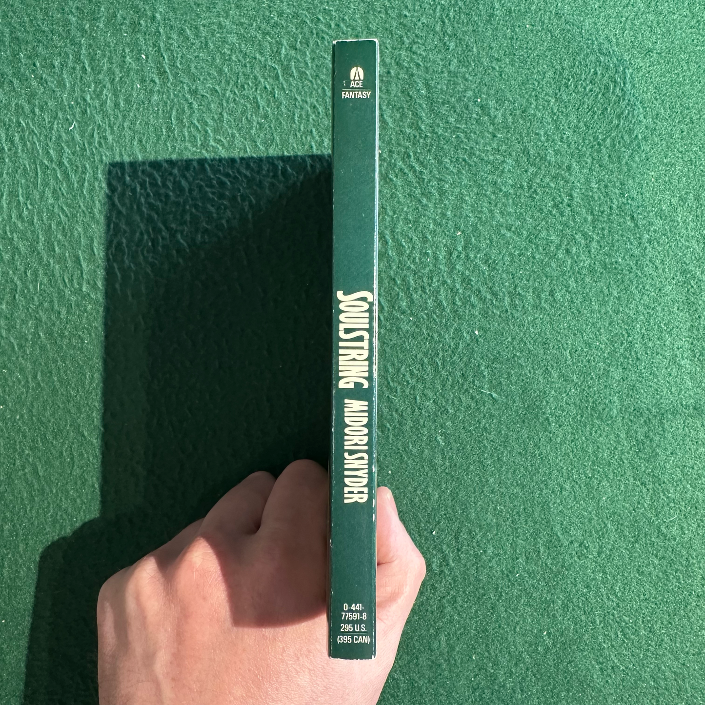 Vintage Fantasy Paperback: Midori Snyder - Soulstring SIGNED FIRST PRINTING