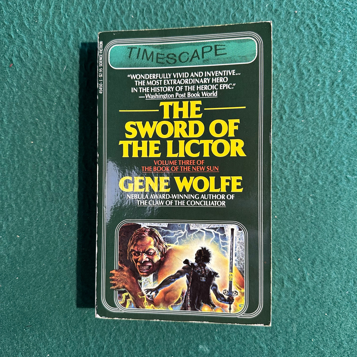 Vintage Fantasy Paperback: Gene Wolfe - The Sword of the Lictor FIRST PRINTING
