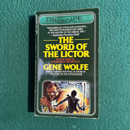Vintage Fantasy Paperback: Gene Wolfe - The Sword of the Lictor FIRST PRINTING