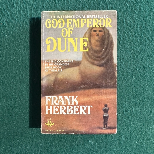 Vintage Sci-Fi Paperback: Frank Herbert - God Emperor of Dune