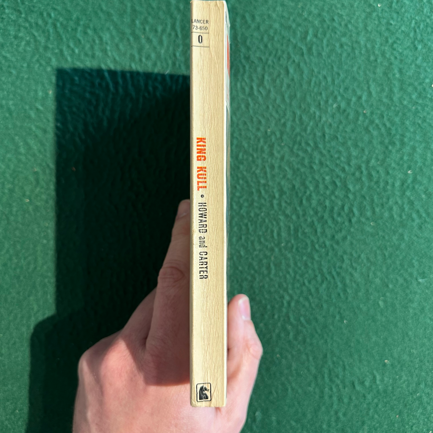 Vintage Fantasy Paperback: Robert E Howard and Lin Carter - King Kull FIRST PRINTING