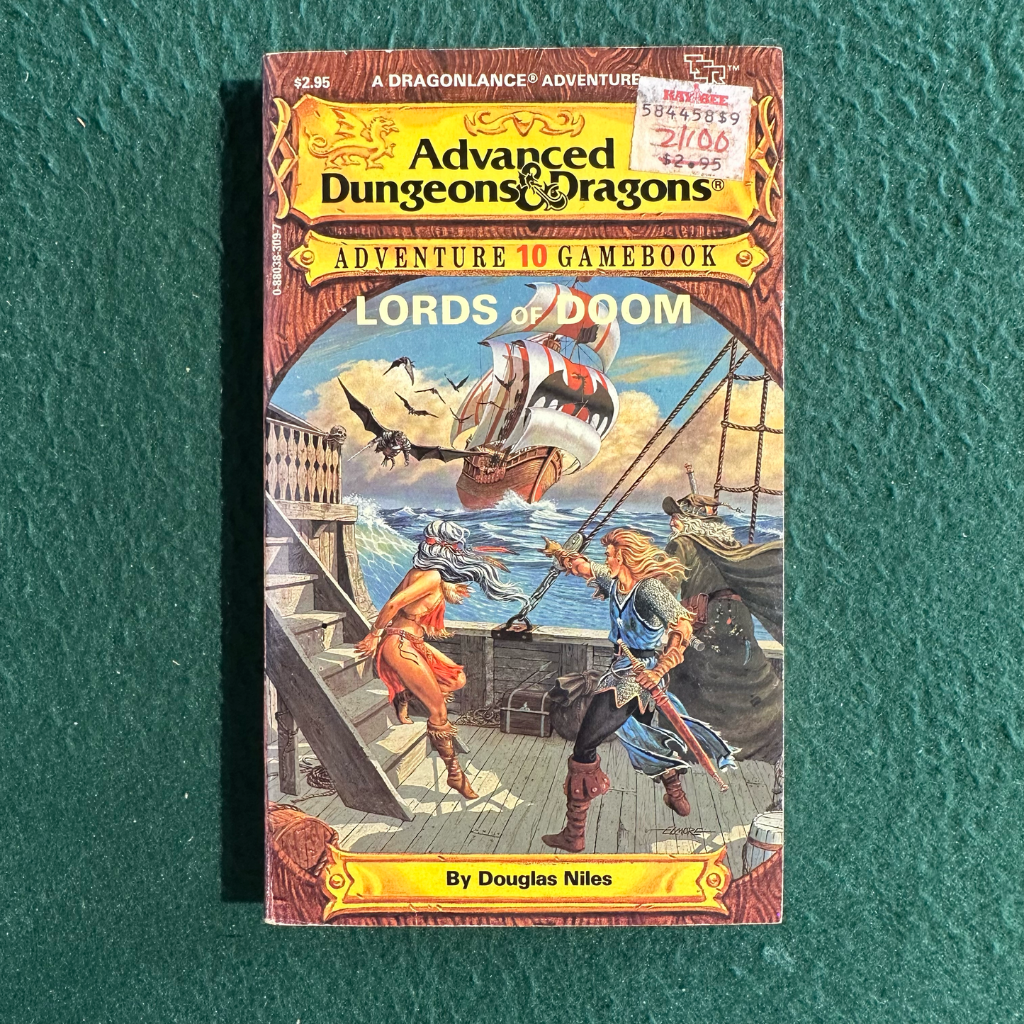 Vintage Dungeons & Dragons Paperback: Douglas Niles - Lords of Doom FIRST PRINTING