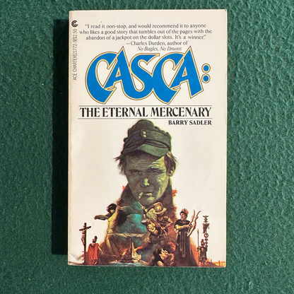 Vintage Fantasy Paperback: Barry Sadler - Casca: The Eternal Mercenary FOURTH PRINTING