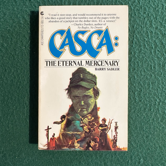 Vintage Fantasy Paperback: Barry Sadler - Casca: The Eternal Mercenary FOURTH PRINTING