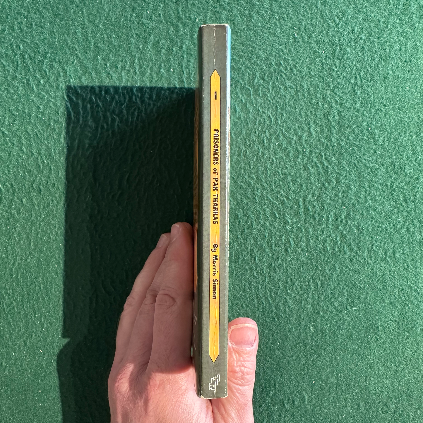 Vintage Dungeons & Dragons Paperback: Morris Simon - Dragonlance Super Endless Quest: Prisoners of Pax Tharkas FIRST PRINTING