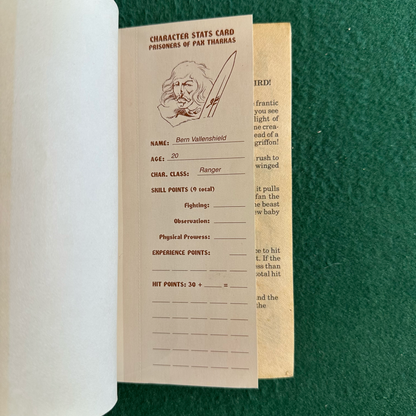 Vintage Dungeons & Dragons Paperback: Morris Simon - Dragonlance Super Endless Quest: Prisoners of Pax Tharkas FIRST PRINTING