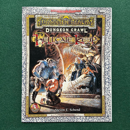 Vintage Dungeons & Dragons Adventure: AD&D Hellgate Keep Dungeon Crawl