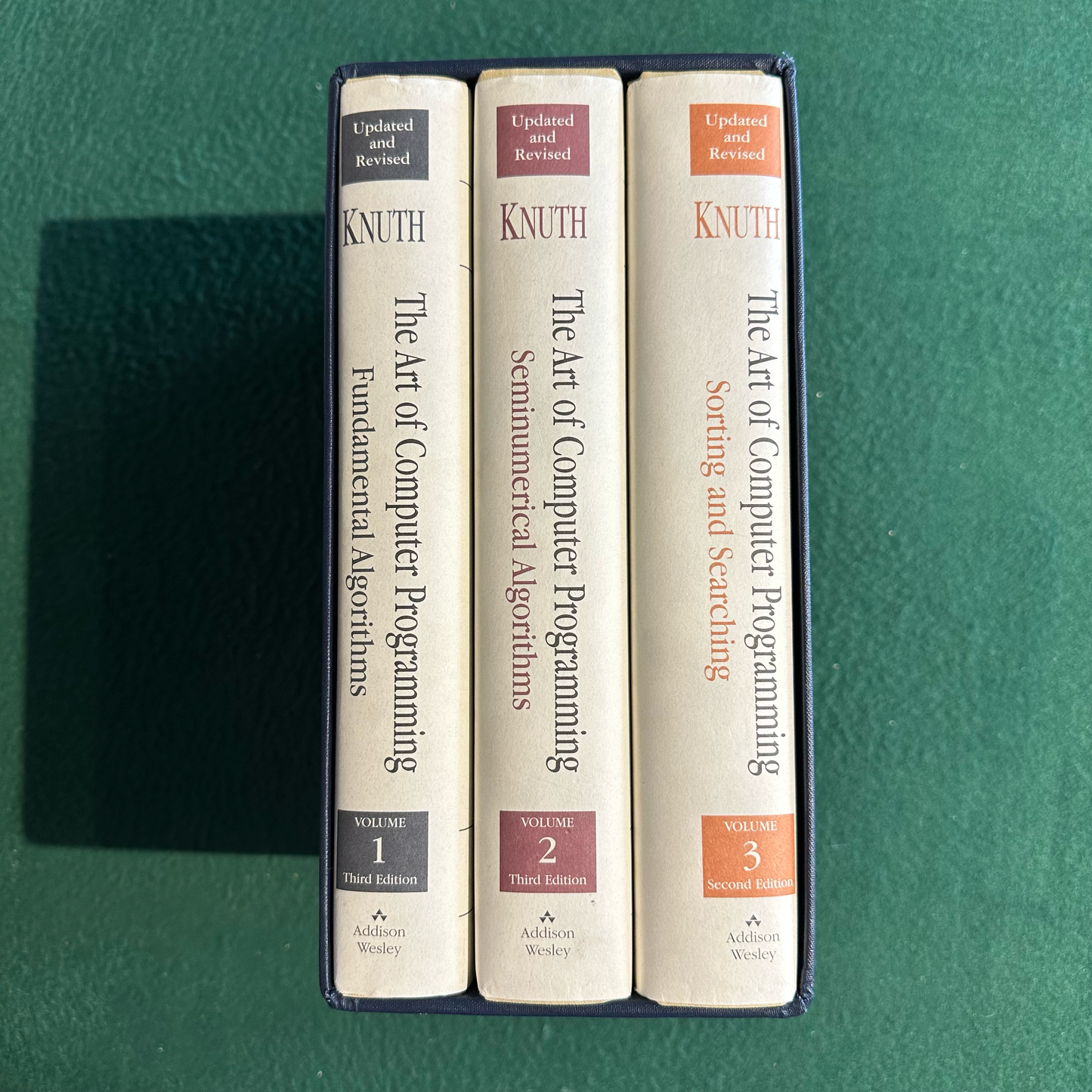 Vintage Non-Fiction Hardback: Donald E Knuth - The Art of Computer Programming