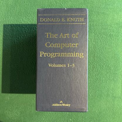 Vintage Non-Fiction Hardback: Donald E Knuth - The Art of Computer Programming