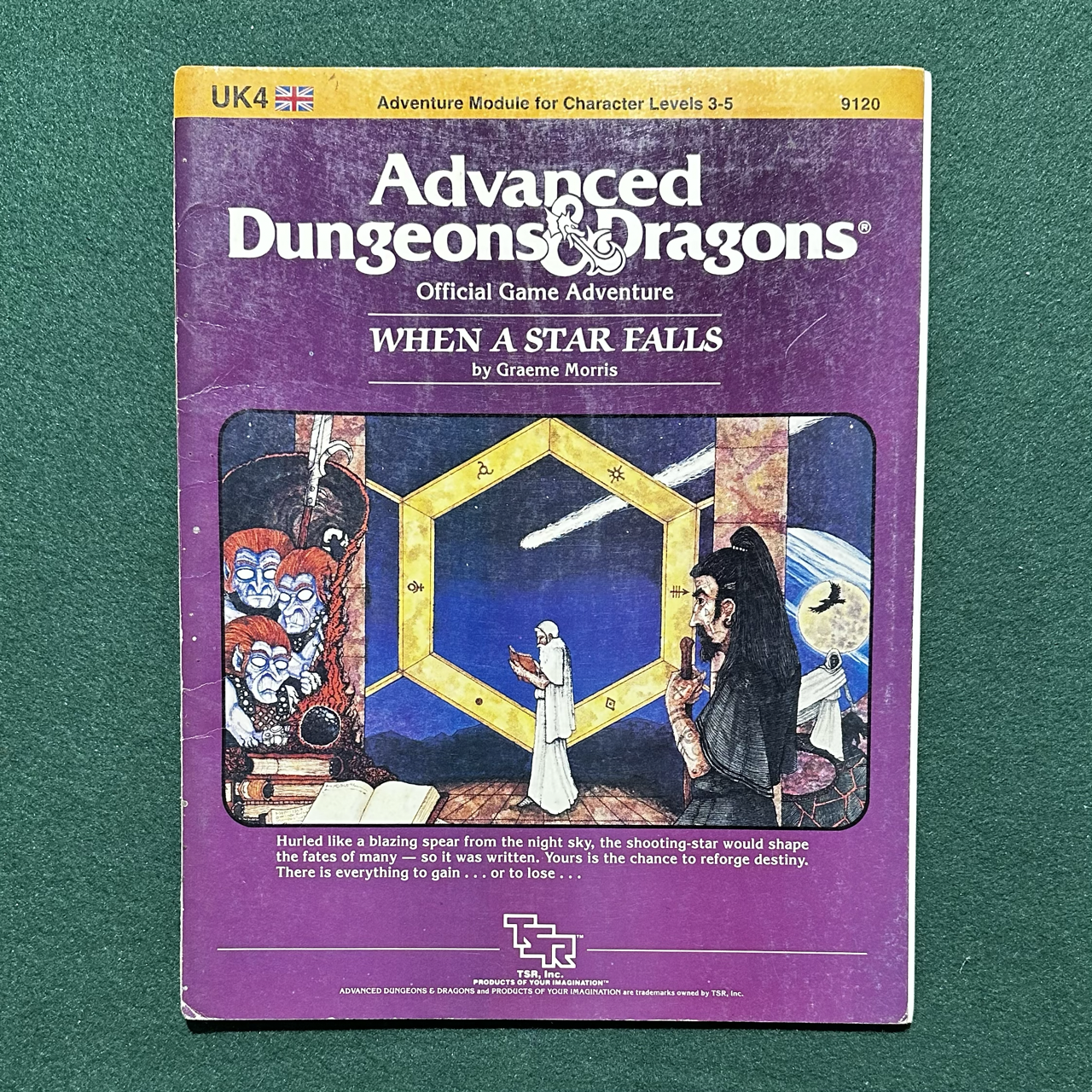 Vintage Dungeons & Dragons Adventure: AD&D When a Star Falls