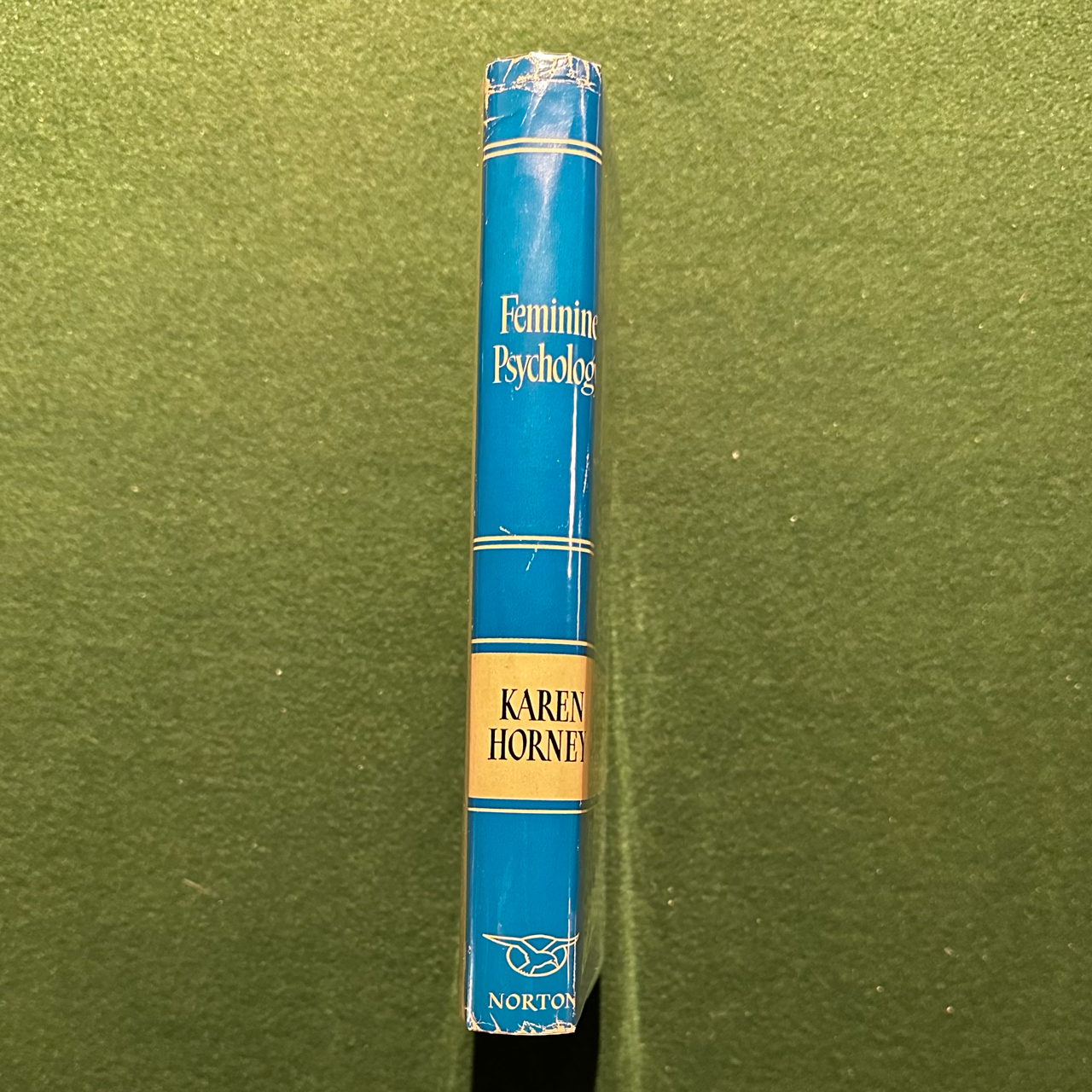 Vintage Non-Fiction Hardback: Karen Horney MD - Feminine Psychology FIRST EDITION / PRINTING