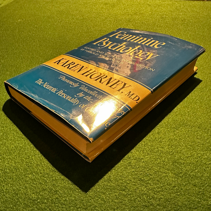 Vintage Non-Fiction Hardback: Karen Horney MD - Feminine Psychology FIRST EDITION / PRINTING