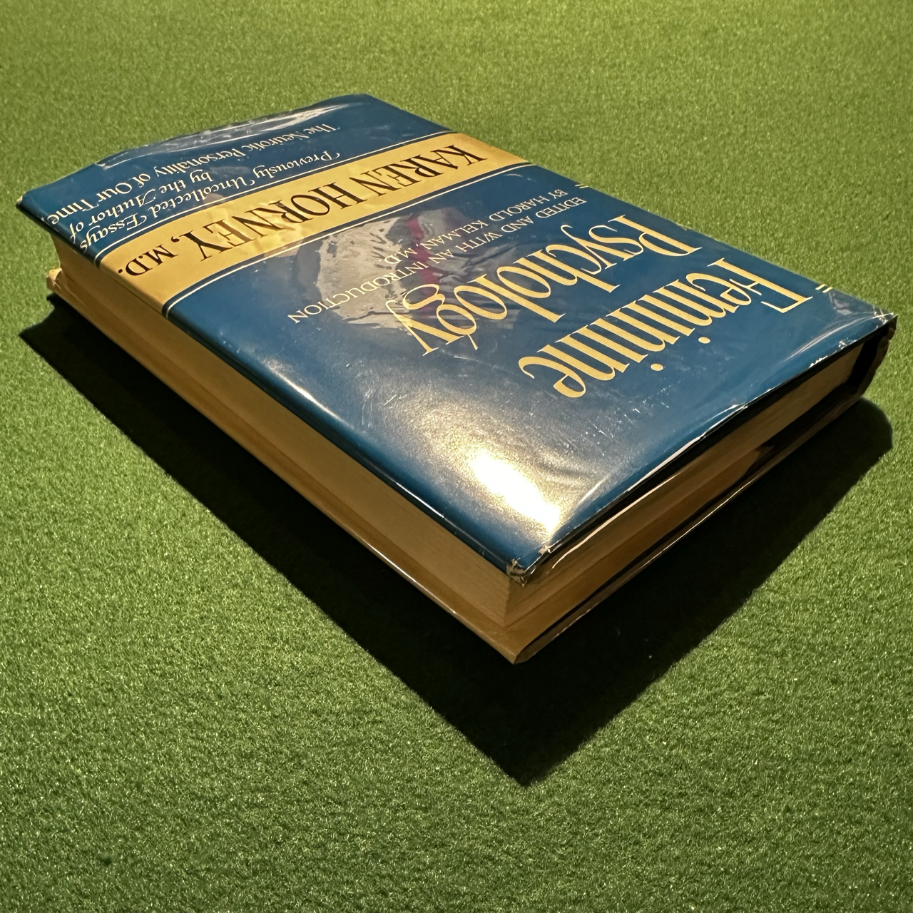 Vintage Non-Fiction Hardback: Karen Horney MD - Feminine Psychology FIRST EDITION / PRINTING