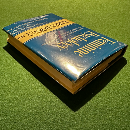 Vintage Non-Fiction Hardback: Karen Horney MD - Feminine Psychology FIRST EDITION / PRINTING