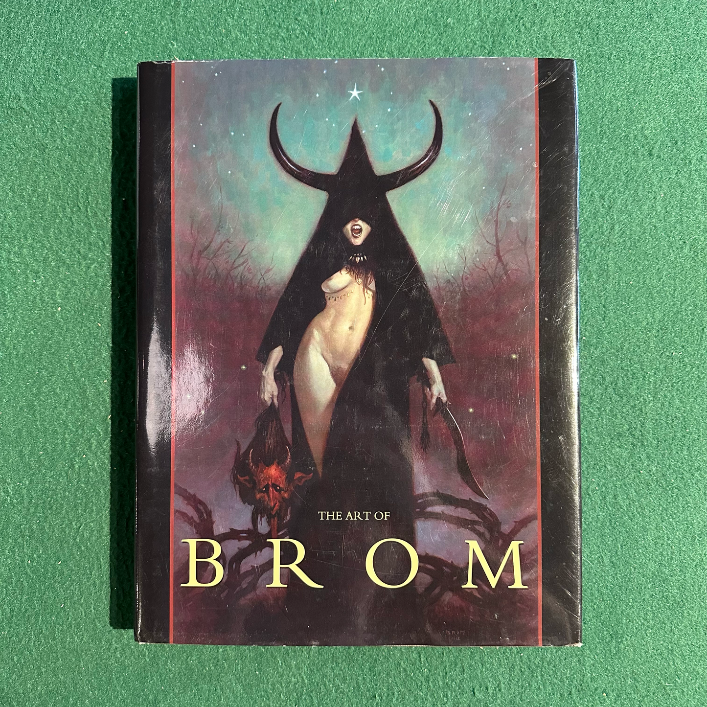 Art Hardback: Gerald Brom - The Art of Brom FIRST PUBLISHER EDITION