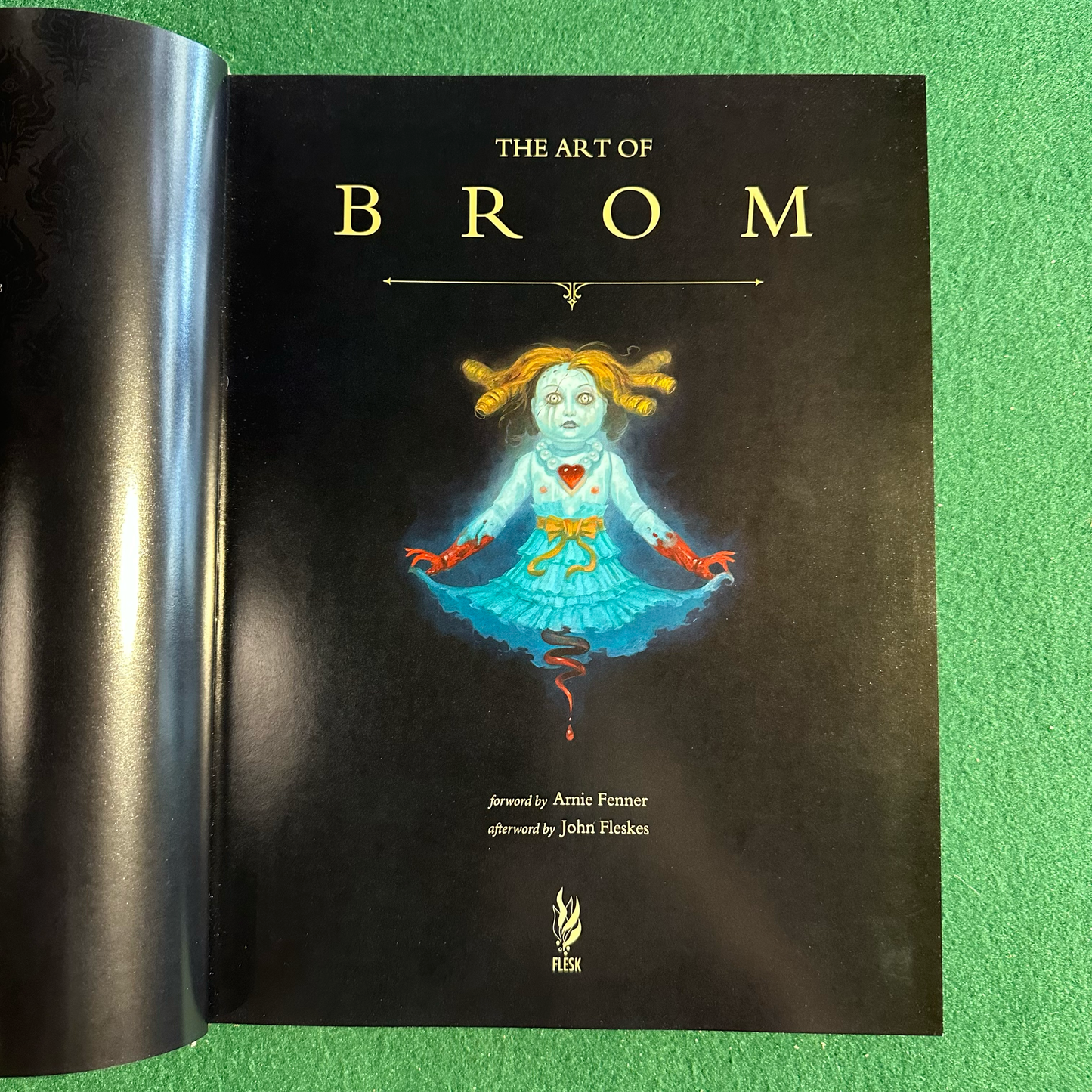 Art Hardback: Gerald Brom - The Art of Brom FIRST PUBLISHER EDITION