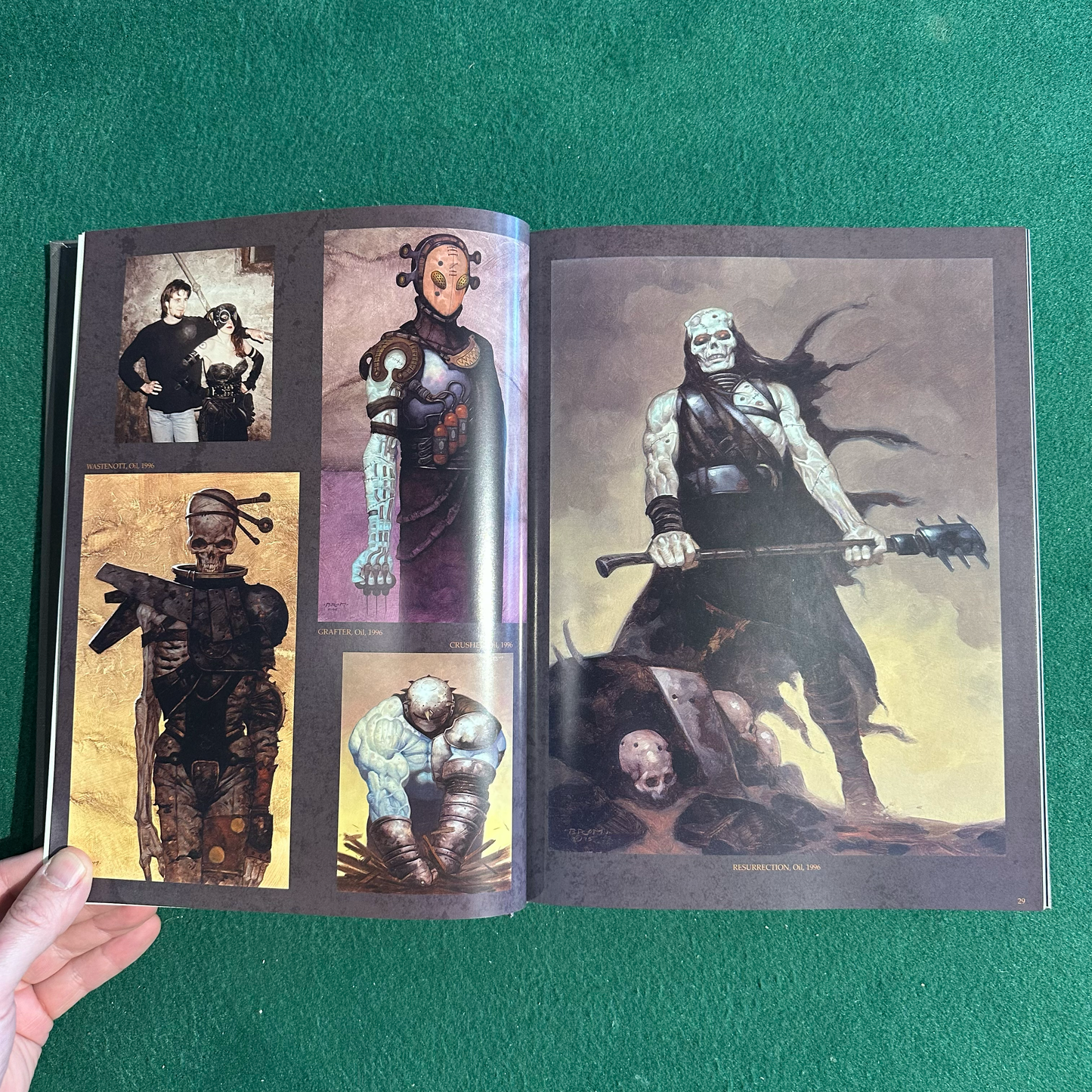 Art Hardback: Gerald Brom - The Art of Brom FIRST PUBLISHER EDITION