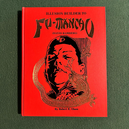 Vintage Non-Fiction Hardback: Robert E Olson - Illusion Builder to Fu-Manchu (David Bamberg)