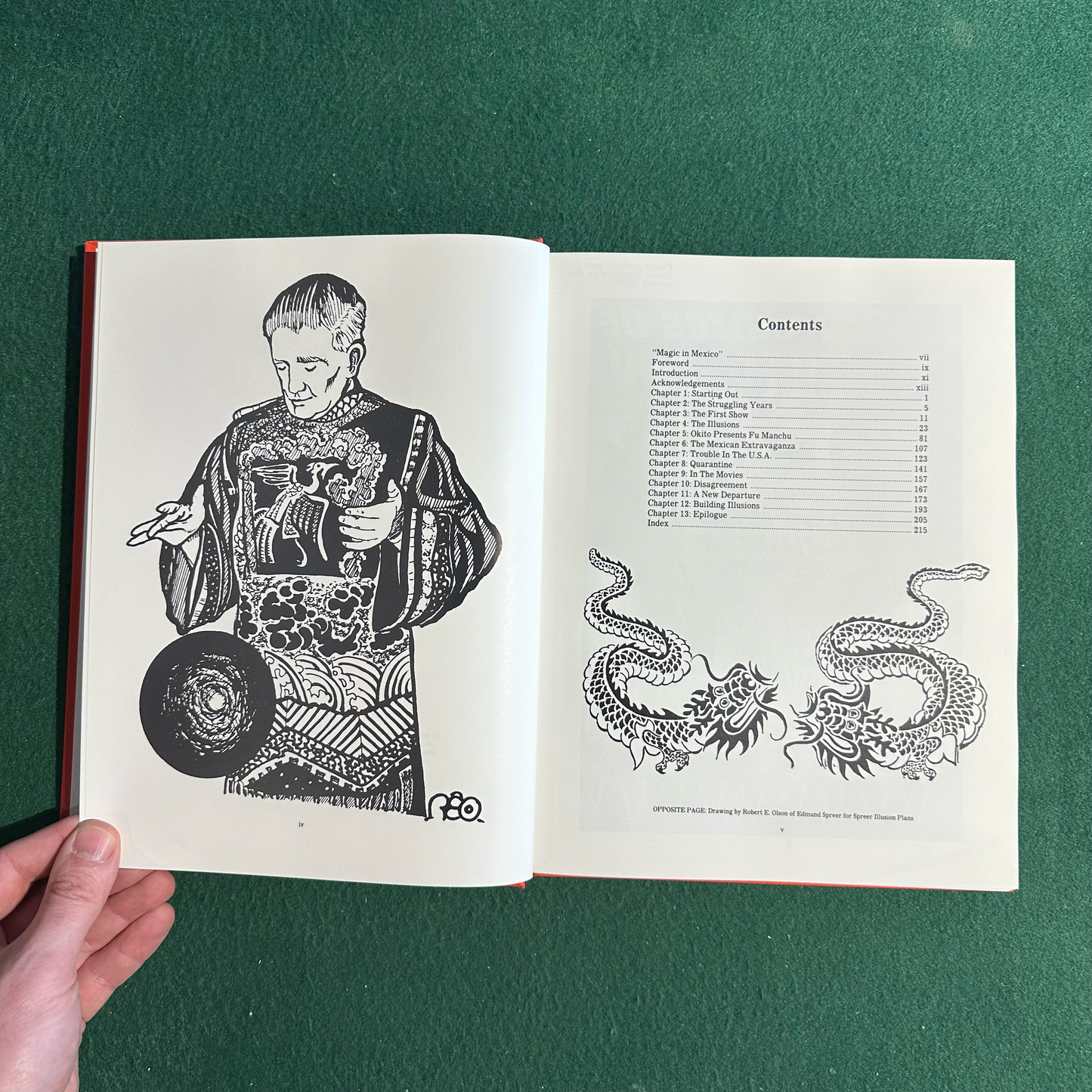 Vintage Non-Fiction Hardback: Robert E Olson - Illusion Builder to Fu-Manchu (David Bamberg)