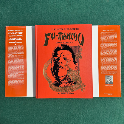 Vintage Non-Fiction Hardback: Robert E Olson - Illusion Builder to Fu-Manchu (David Bamberg)