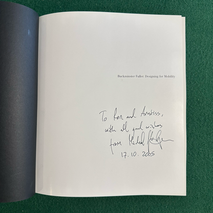 Art Hardback: Michael John Gorman - Buckminster Fuller: Designing for Mobility SIGNED