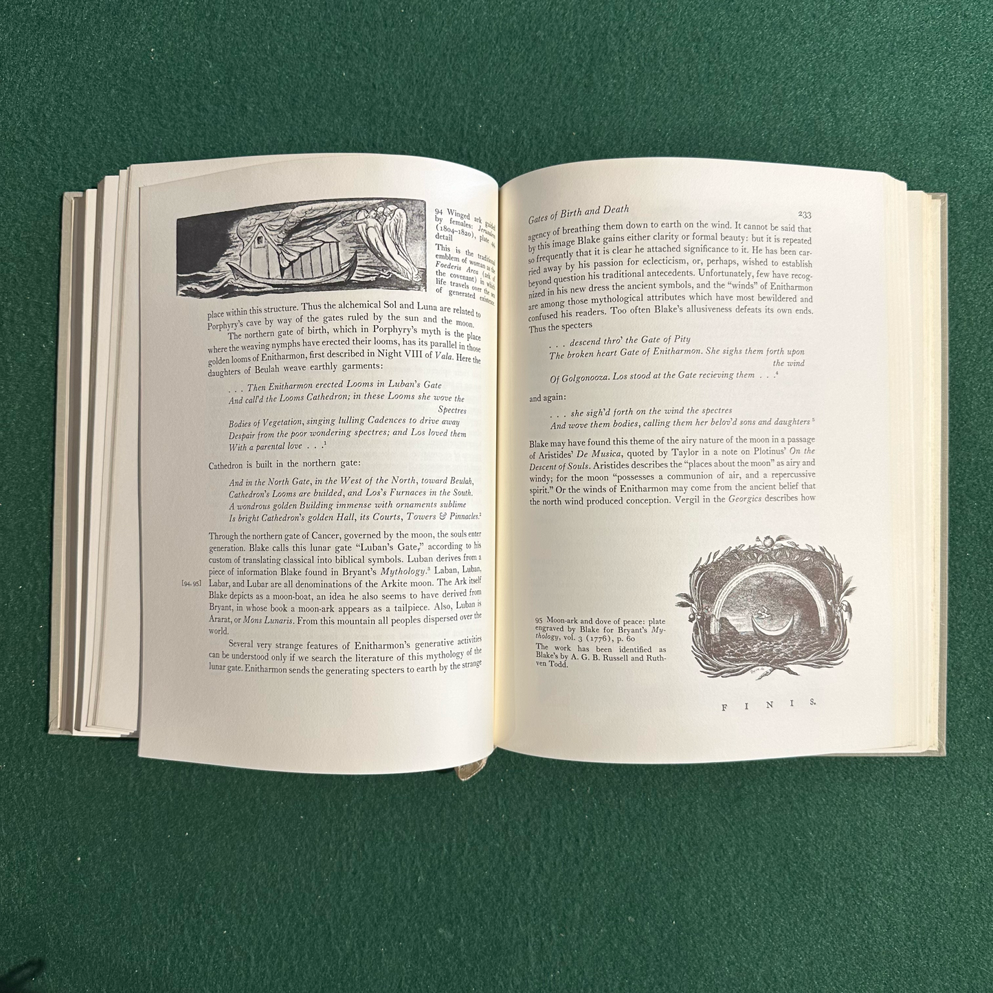 Vintage Art Hardbacks: Kathleen Raine - Blake and Tradition, 2 Volumes