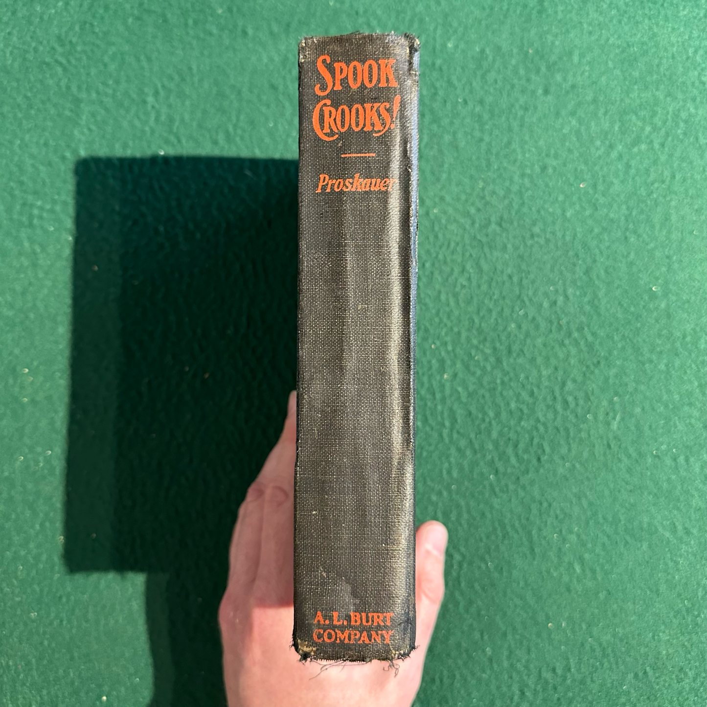 Vintage Non-Fiction Hardback: Julien J Proskauer - Spook Crooks!
