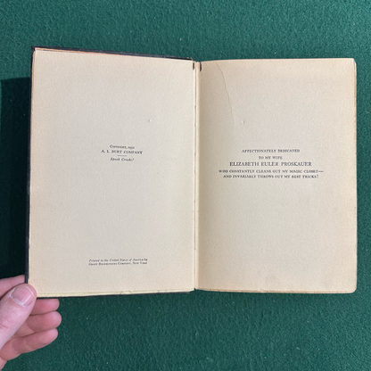 Vintage Non-Fiction Hardback: Julien J Proskauer - Spook Crooks!