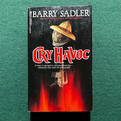 Vintage Fiction Paperback: Barry Sadler - Cry Havoc THIRD PRINTING