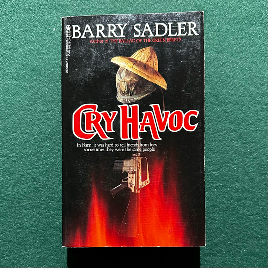 Vintage Fiction Paperback: Barry Sadler - Cry Havoc THIRD PRINTING
